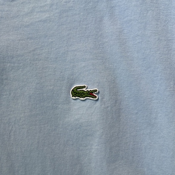 Lacoste Men's V-Neck T-Shirt - Size 3 (Small) - Picture 5 of 5